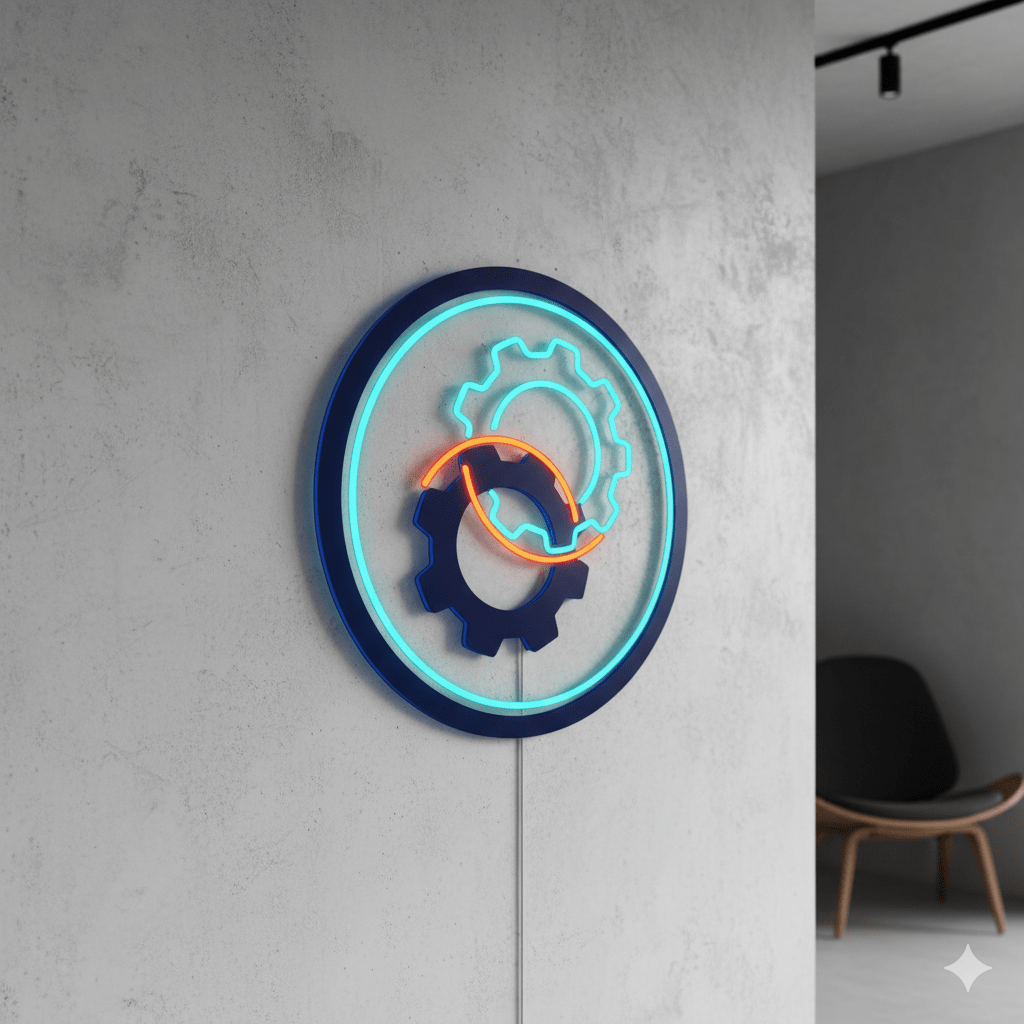 Neón LED logos personalizados